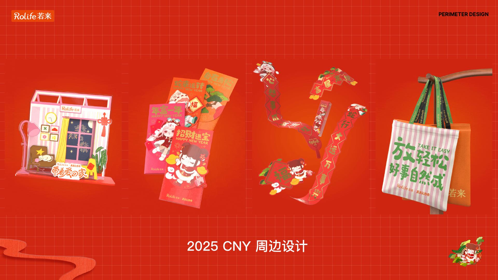 2025 CNY 周边设计项目视觉展示