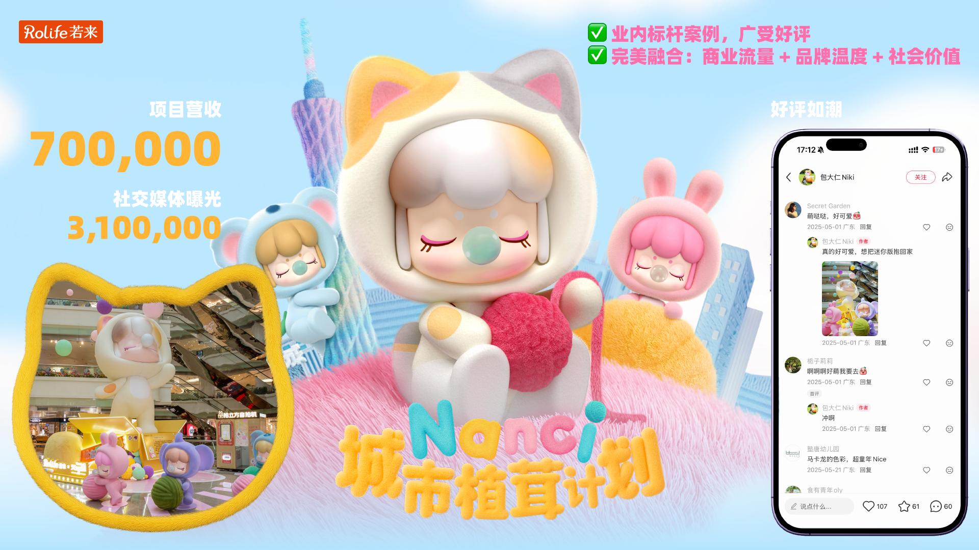 Nanci 城市植茸计划项目视觉展示